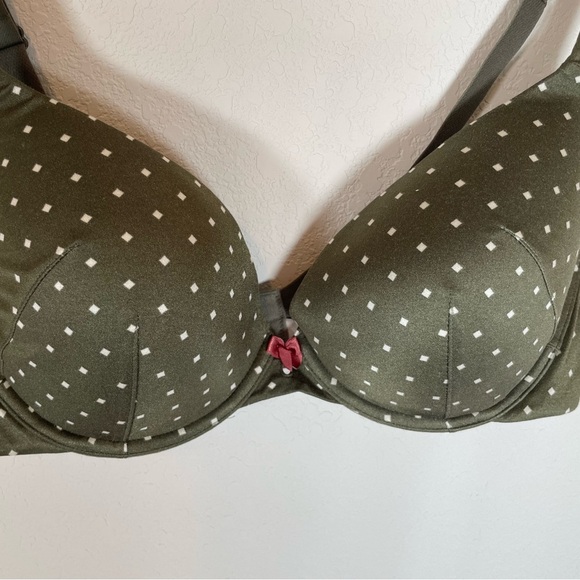 Cacique Intuition Plunge Bra Olive Size 40C - Picture 4 of 6